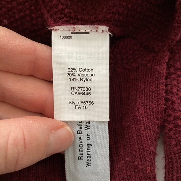 Madewell Red Cardigan - Picture 2 of 4